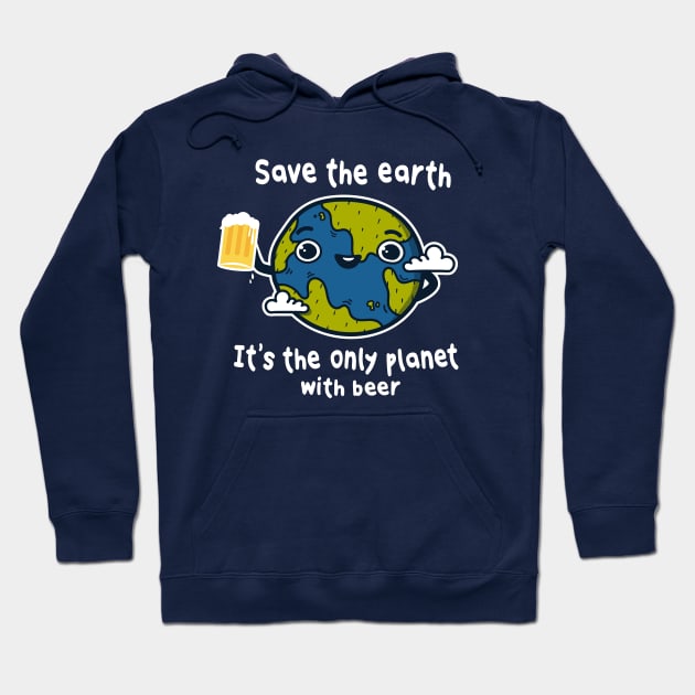 Save the earth Hoodie by Eilex Design